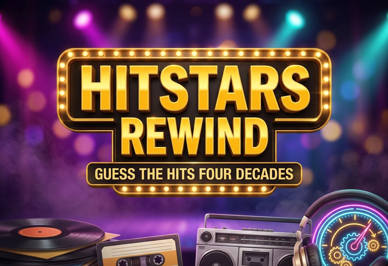 Hitstars Rewind music quiz edition — guess the hits in the Arena
