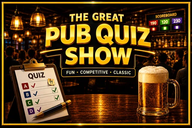 The Great Pubquiz Show — QuizX Arena edition