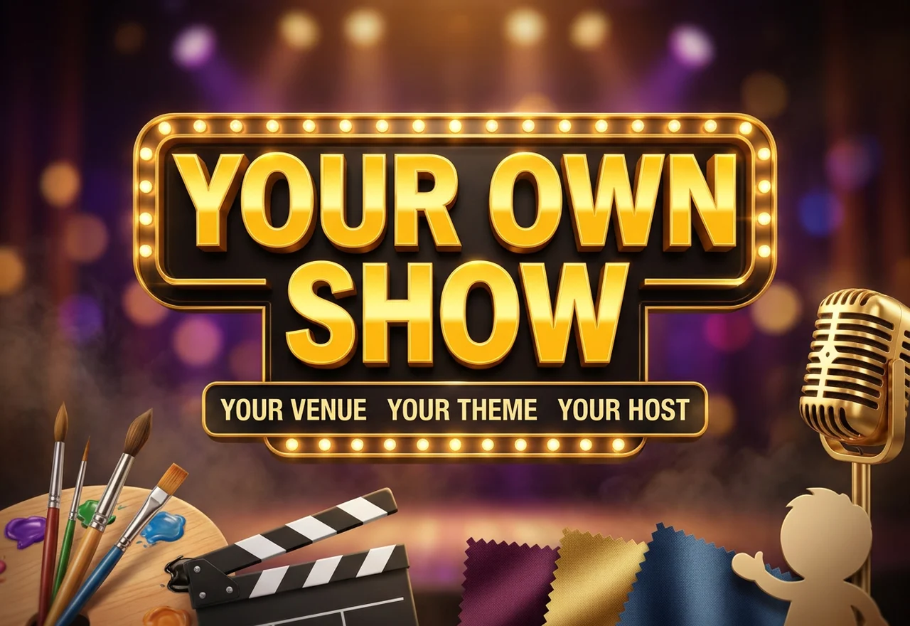 Your own custom show — a bespoke edition in your own branding
